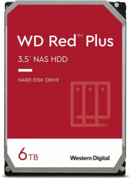 Hard disk WD Red Plus 6TB SATA-III 5400 RPM 256MB WD60EFPX 