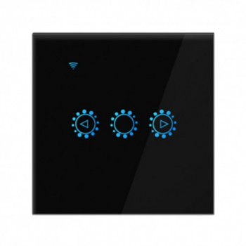 Intrerupator Smart Touch Techstar and reg Wireless 2.4GHz Dimmer Sticla Securizata Design Modern Iluminare LED 