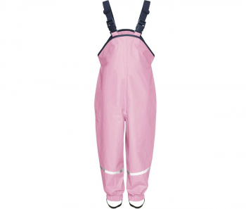 Salopeta de ploaie pentru copii Playshoes Light Pink impermeabila 92 