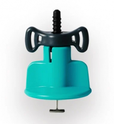 Sistem de nivelare reutilizabil T-spin pentru placi de gresie faianta si placi rost 1.5-6mm 50buc - BIHUI-TSL50 