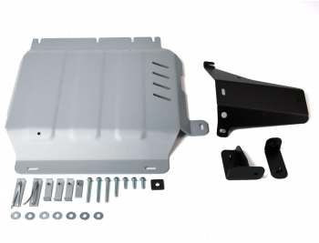 Scut cutie transfer pentru Nissan Navara D23 2015-2020 2 5D 2 3D inclusiv EURO6 din aluminiu 6 mm Rival 