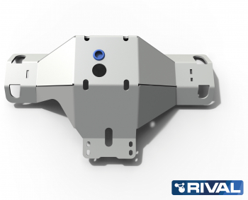 Scut diferential pentru Volkswagen Amarok 2016- 2 0TDI 3 0TDI din aluminiu 6 mm Rival 