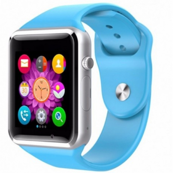 Ceas Smartwatch Techstar® A1 Camera Foto Ecran 1.54inch Bluetooth Compatibil SIM si MicroSD Apelare Alb 