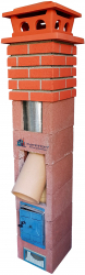 Cos de fum PremierHORN 6m 90g 200mm 1m decorativa 