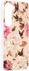 Husa de protectie compatibila cu Samsung Galaxy S23 PU Bej 
