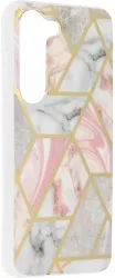 Husa de protectie compatibila cu Samsung Galaxy S23 PU Roz 