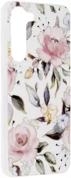 Husa de protectie compatibila cu Samsung Galaxy S23 Plus PU Alb 