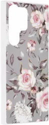 Husa de protectie compatibila cu Samsung Galaxy S23 Ultra PU Gri 