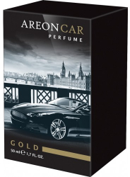 Odorizant auto lichid Areon Perfume 50 ml new design Gold