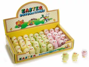 Set 36 Puisori decorativi Easter 4 cm 