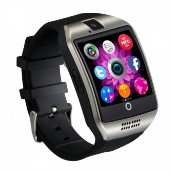 Smartwatch Vogue Q18 Curved cu Camera si Telefon 3G Display 1.54 inch Bluetooth 