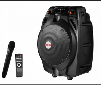 BOXE AKAI Bluetooth cu fir RMS radio FM microfon SD card Bluetooth alimentare 220V Jack 3.5mm USB and SS022A-X6 and include TV 4