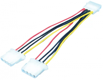CABLU alimentare LOGILINK adaptor Molex T la 2 x Molex M and  CP0001 and