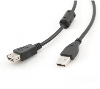 CABLU USB2.0 la USB2.0 SPACER prelungitor 3m AM/AF black SPC-USBAM-AF10 