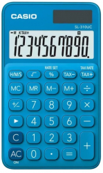 Calculator portabil Casio SL-310UC 10 digits Albastru 