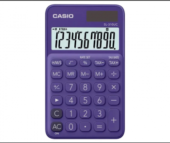 Calculator portabil Casio SL-310UC 10 digits Violet 