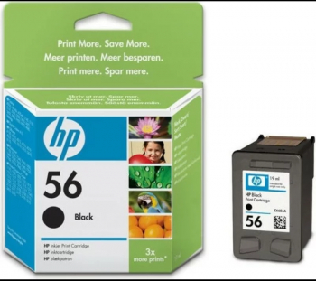 Cartus Cerneala Original HP Black nr.56 C6656AE 