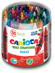 Creioane cerate Carioca Maxi 50/set 