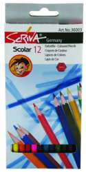 Creioane color Scriva 12/set