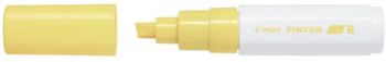 Marker cu vopsea Pilot Pintor 8.0 mm varf rotund Galben 