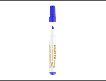 Marker ICO pentru textile Albastru