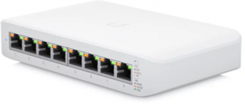 NET SWITCH 8POE 1000M/POE USW-LITE-8-POE UBIQUITI and USW-LITE-8-POE and include TV 0.75 lei 