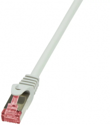 PATCH CORD S/FTP LOGILINK Cat6 LSZH cupru 0.25 m gri AWG27 dublu ecranat and  CQ2012S and 