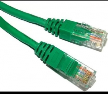 PATCH CORD UTP SPACER Cat5e cupru-aluminiu 0.25 m verde AWG26 and  SP-PT-CAT5-0.25M-G and 