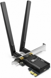 Placa Retea Archer TX55E AX3000 Wi-Fi 6 Bluetooth 5.2 PCIe Adapter 