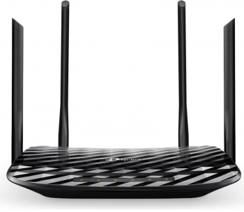 ROUTER TP-LINK wireless 1200Mbps 4 porturi Gigabit 4 antene externe + 1 interna Dual Band AC1200 Archer C6