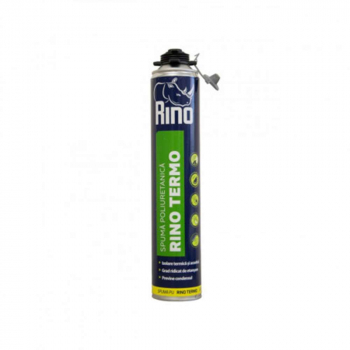 Spuma Poliuretanica Rino pentru Izolare Termica si Fonica Termo pentru Pistol 700 ml 