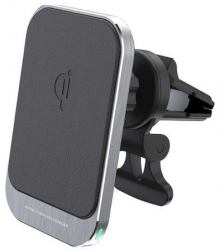 Suport auto magnetic MagSafe cu incarcare wireless 15W Qi Fast Charge QC3.0 - CWCPH-MG1 