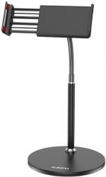 Suport de birou pentru Tableta/Telefon Brat ajustabil Rotativ 360 Kakusiga KSC 463 Negru 