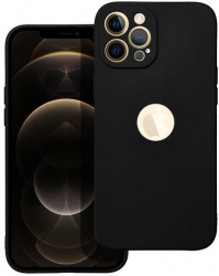 Husa Compatibila cu Apple iPhone 12 Pro Max iberry Candy Soft Negru 