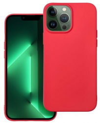Husa Compatibila cu Apple iPhone 13 Pro Max iberry Candy Soft Rosu 