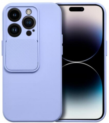 Husa Compatibila cu Apple iPhone 13 Pro Max iberry Slide Case Lavanda 