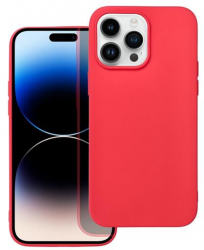 Husa Compatibila cu Apple iPhone 14 Pro Max iberry Candy Soft Rosu 