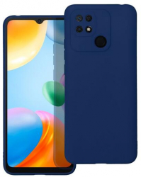 Husa Compatibila cu Xiaomi Redmi 10C iberry Candy Soft Albastru Inchis 