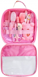 Set ingrijire bebe roz 13 piese 