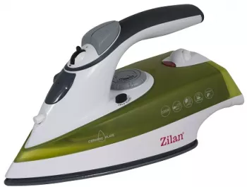 Fier de calcat talpa ceramica ZILAN ZLN-8082 Verde Putere 2200W calcare cu aburi si uscata functie autocuratare Verde 