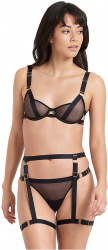 Portjartiera Thea Black S 