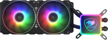 Cooler Procesor AiO Liquid Cooling Cougar Aqua ARGB 280 2x 140mm 