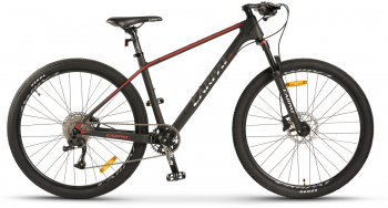 Bicicleta MTB-HT Carpat PRO CARBON C275C 27.5 Gri/Rosu 
