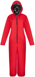 Costum pentru adulti IdeallStore Squid Game model Lider marimea L rosu 