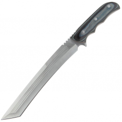 Maceta de vanatoare IdeallStore® Namor Wrath 45 cm argintiu teaca inclusa 