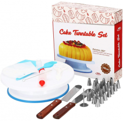 Set pentru decorat prajituri si torturi Springos 37 elemente multicolor 