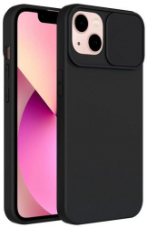 Husa Compatibila cu Apple iPhone 12 Pro Max iberry Slide Case Negru 