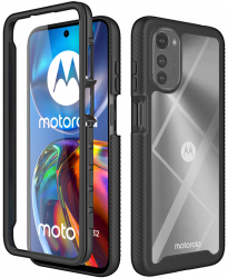 Husa de protectie compatibila cu Motorola Moto E32/E32s PC Negru