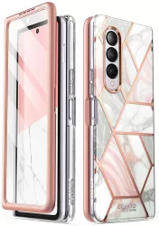 Husa pentru Poliuretan Samsung Galaxy Z Fold3 5G Poliuretan I-Blason Cosmo Poliuretan Marble 