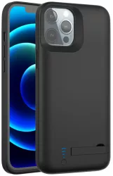 Husa de protectie pentru iPhone 12 Pro Max/13 Pro Max Metal Negru